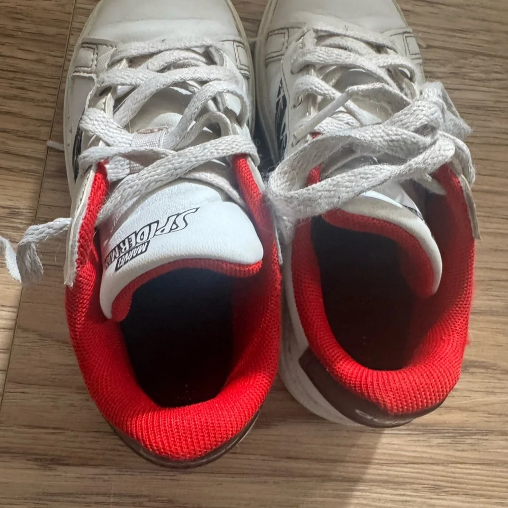 adidas Kids White and Red Spider-Man Sneakers. Kids 12K